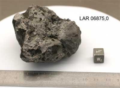 Lab Photo of Sample LAR 06875  showing West View