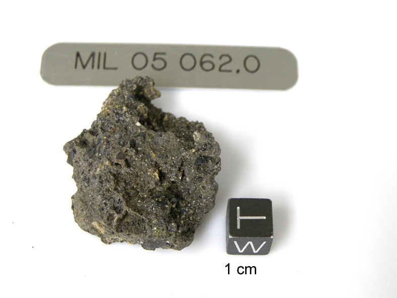 Lab Photo of Sample MIL 05062 Showing West View