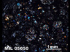 Thin Section Photograph of Sample MIL 05050 in Cross-Polarized Light