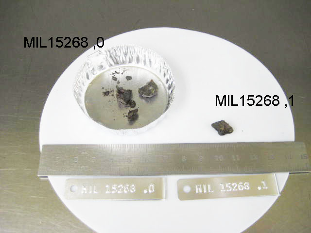 Lab Photo of Sample MIL 15268  Displaying Splits View