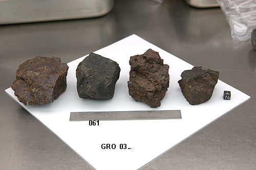 Lab Photo of Sample GRO 03061 Showing North View