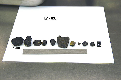 Lab Photo of Sample LAP 031280 Showing North View