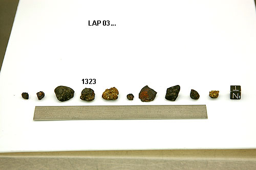 Lab Photo of Sample LAP 031323 Showing North View