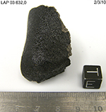 Lab Photo of Sample LAP 03632 Showing Top East View