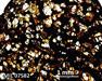 MIL 07582 Meteorite Thin Section Photo with 2.5x magnification in Plane-Polarized Light