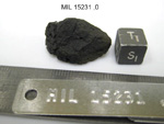 Lab Photo of Sample MIL 15231 Displaying South Orientation